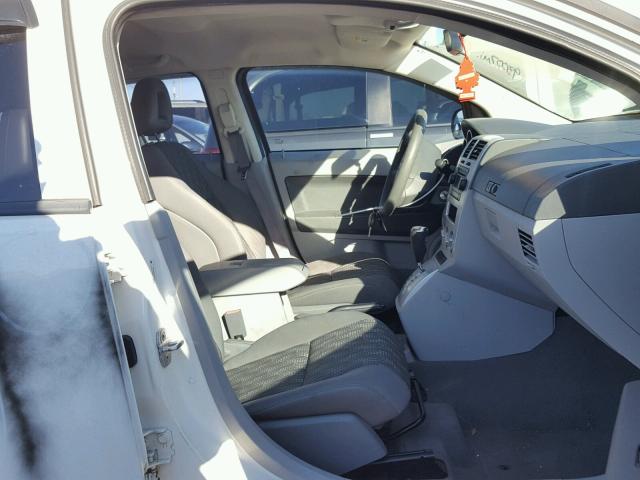 1B3HB48B27D528041 - 2007 DODGE CALIBER SX WHITE photo 5