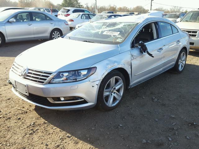 WVWBP7AN3FE812024 - 2015 VOLKSWAGEN CC SPORT SILVER photo 2