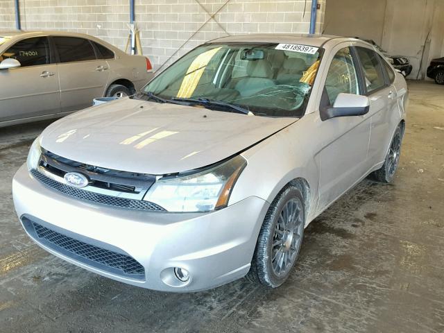 1FAHP3GN5BW153402 - 2011 FORD FOCUS SES SILVER photo 2