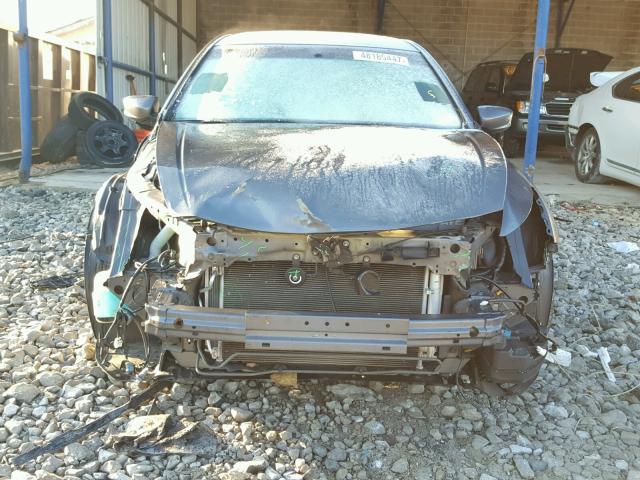 1HGCP36829A030956 - 2009 HONDA ACCORD EXL GRAY photo 9