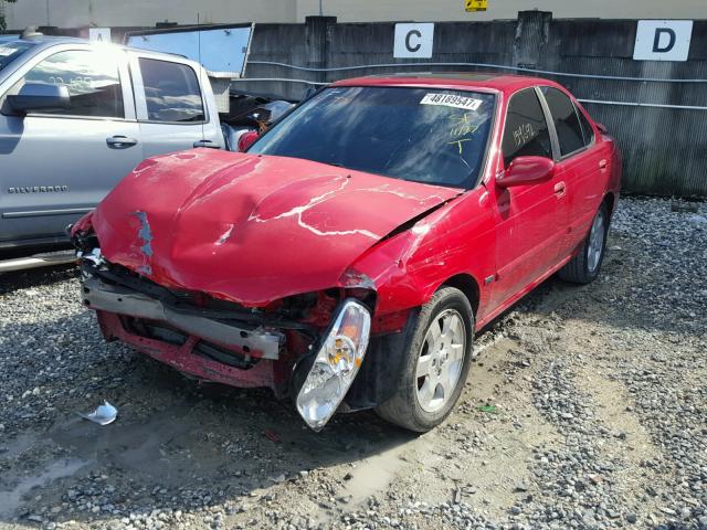 3N1CB51A15L550090 - 2005 NISSAN SENTRA 1.8 RED photo 2