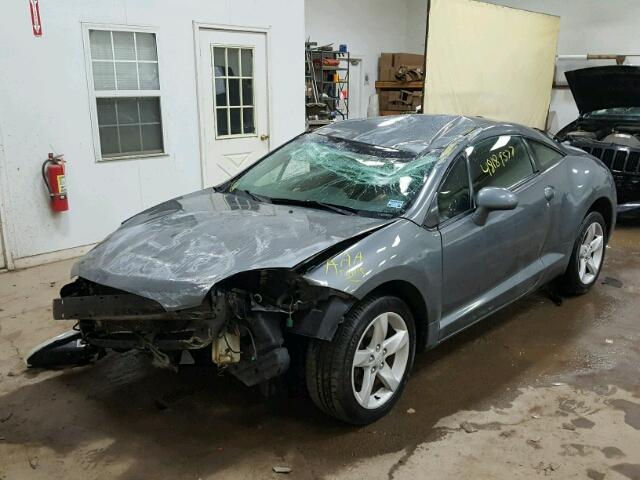 4A3AK24FX6E028180 - 2006 MITSUBISHI ECLIPSE GS GRAY photo 2