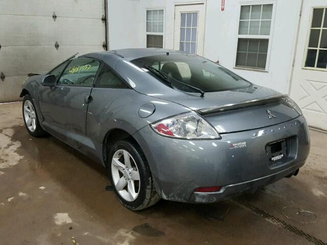 4A3AK24FX6E028180 - 2006 MITSUBISHI ECLIPSE GS GRAY photo 3