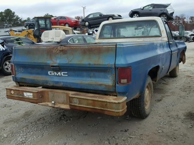 TCU147A503627 - 1977 GMC C15 BLUE photo 4