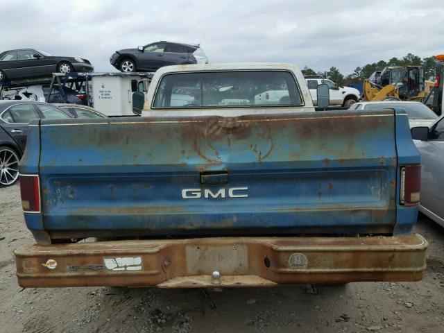 TCU147A503627 - 1977 GMC C15 BLUE photo 9