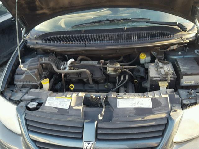 2D4GP44L56R820372 - 2006 DODGE GRAND CARA BLUE photo 7