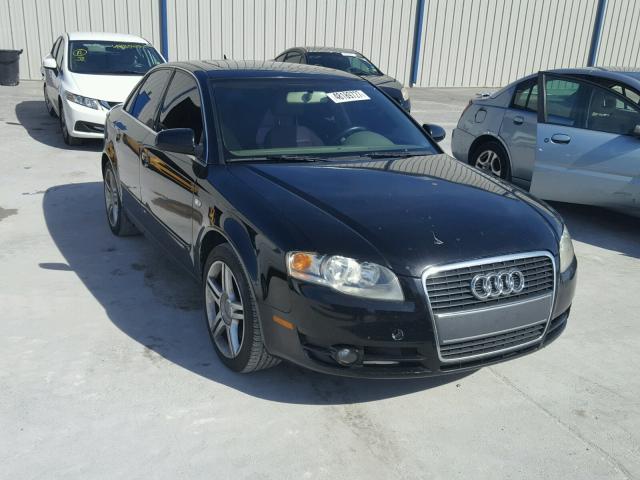 WAUAF78E27A037144 - 2007 AUDI A4 2 BLACK photo 1