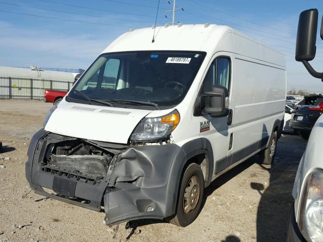 3C6TRVDG4EE104665 - 2014 RAM PROMASTER WHITE photo 2