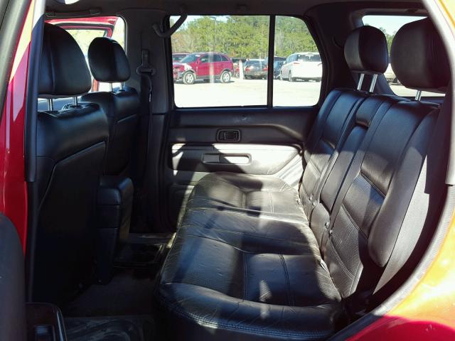 JN8DR09X01W563558 - 2001 NISSAN PATHFINDER RED photo 6