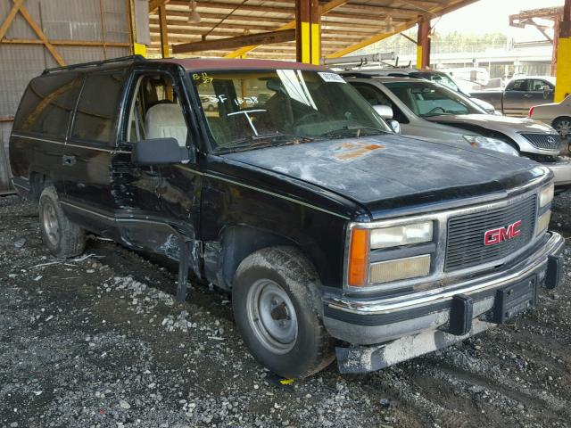 1GKEC16K9PJ753661 - 1993 GMC SUBURBAN C BLACK photo 1