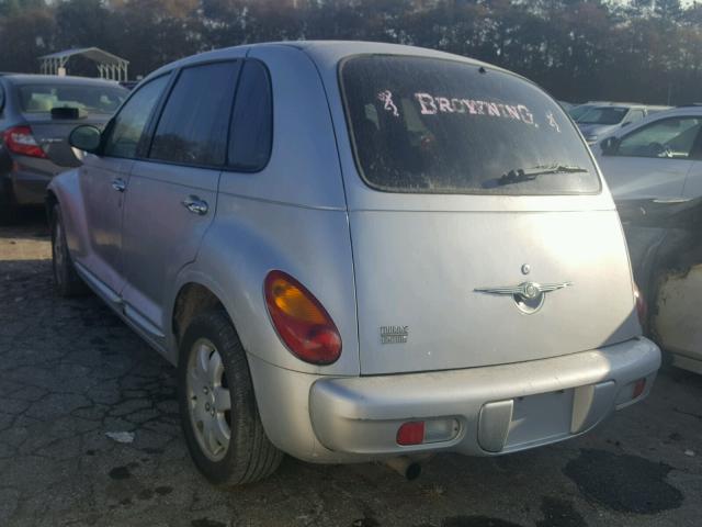 3C4FY58BX5T567803 - 2005 CHRYSLER PT CRUISER SILVER photo 3