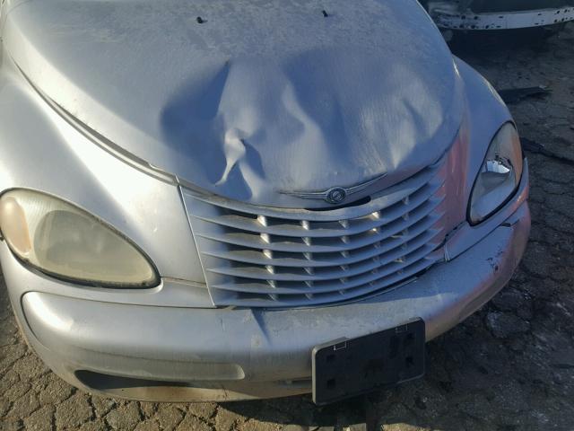 3C4FY58BX5T567803 - 2005 CHRYSLER PT CRUISER SILVER photo 9