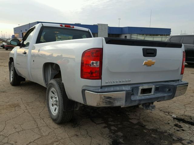 1GCNCPEA3DZ297807 - 2013 CHEVROLET SILVERADO SILVER photo 3