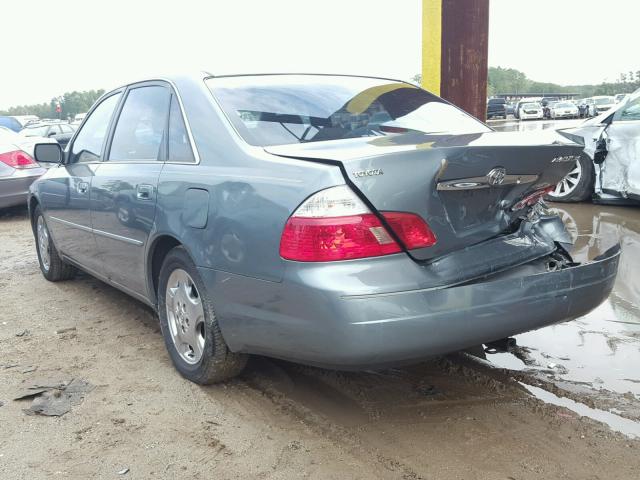 4T1BF28B33U334718 - 2003 TOYOTA AVALON TURQUOISE photo 3