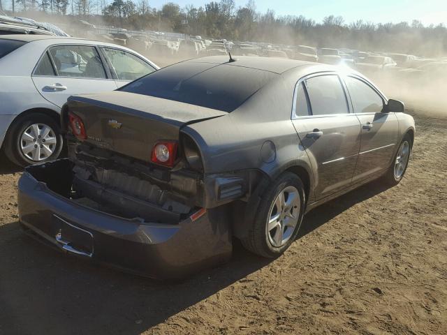 1G1ZB5E18BF210841 - 2011 CHEVROLET MALIBU LS BROWN photo 4