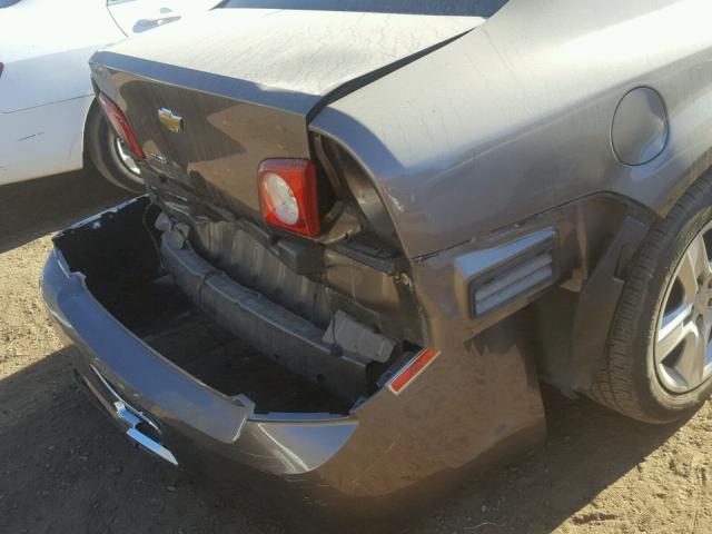 1G1ZB5E18BF210841 - 2011 CHEVROLET MALIBU LS ყავისფერი ფოტო 9