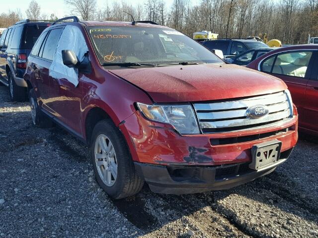 2FMDK36C59BA52682 - 2009 FORD EDGE SE RED photo 1