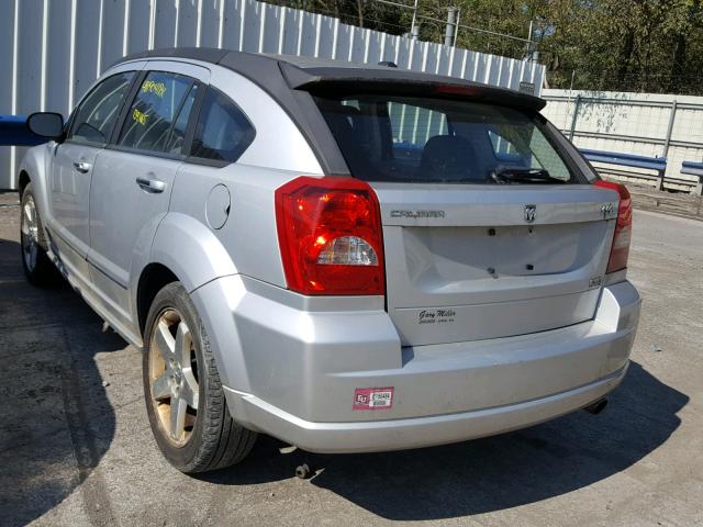 1B3HE78K77D226639 - 2007 DODGE CALIBER R/ SILVER photo 3