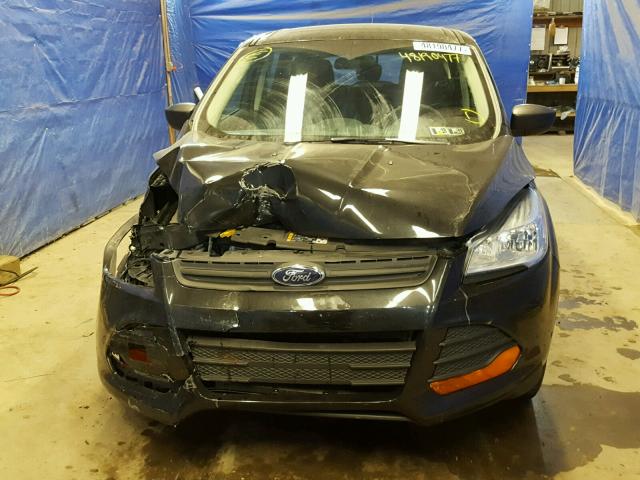 1FMCU0F72EUD64244 - 2014 FORD ESCAPE S BLACK photo 9