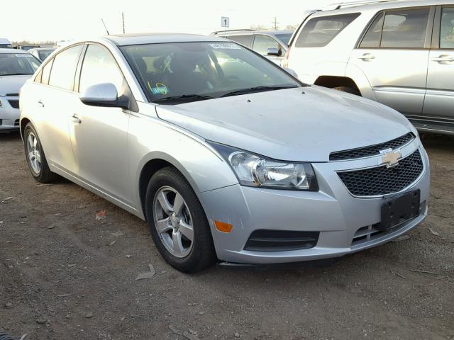 1G1PC5SB5E7349924 - 2014 CHEVROLET CRUZE LT SILVER photo 1