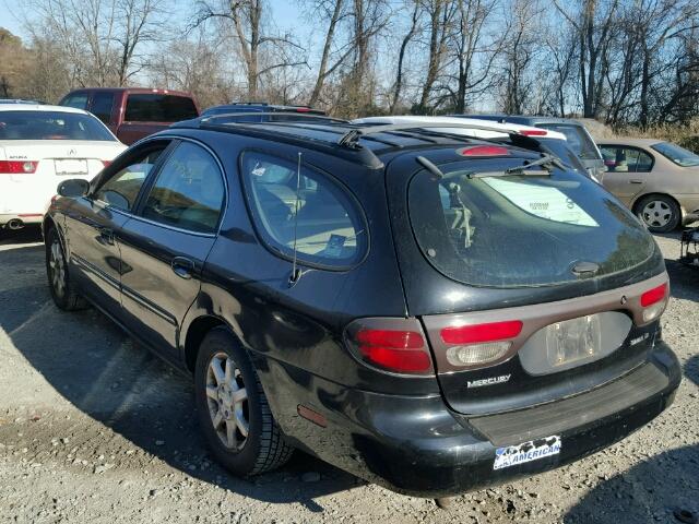 1MEFM59S4YA629331 - 2000 MERCURY SABLE LS P BLACK photo 3