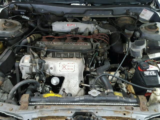 4T1SV21E9LU268974 - 1990 TOYOTA CAMRY DLX GRAY photo 7