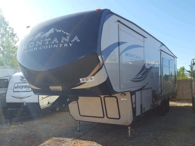 4YDF30520JA740314 - 2018 KEYSTONE MONTANA TAN photo 2