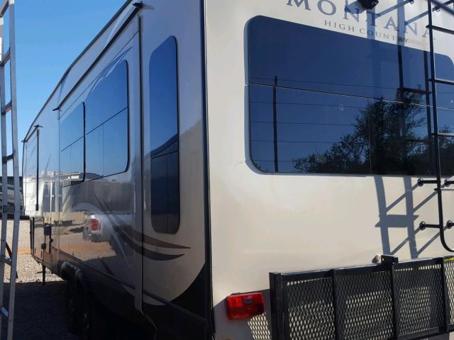 4YDF30520JA740314 - 2018 KEYSTONE MONTANA TAN photo 3