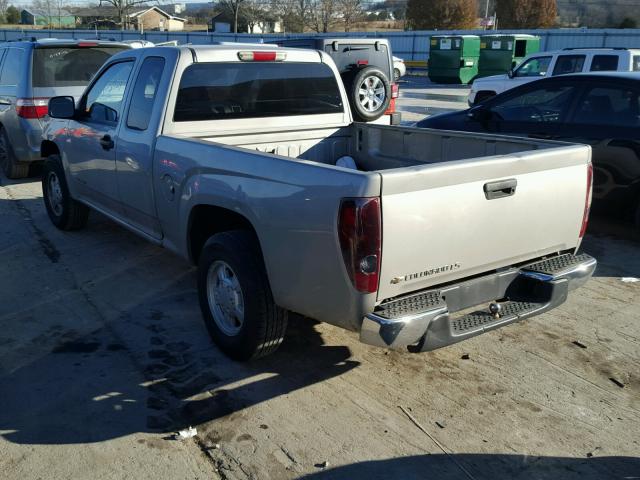 1GCCS196248209798 - 2004 CHEVROLET COLORADO TAN photo 3