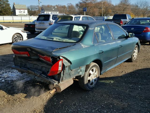 1HGCG66802A044538 - 2002 HONDA ACCORD EX GREEN photo 4