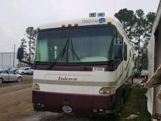 1RF12051812011567 - 2001 ROADMASTER RAIL DYANASTER BURGUNDY photo 2