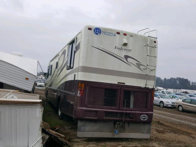 1RF12051812011567 - 2001 ROADMASTER RAIL DYANASTER BURGUNDY photo 3