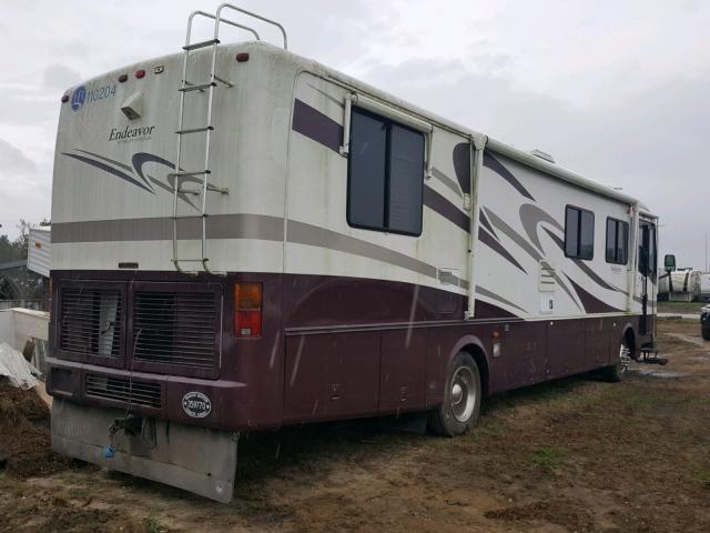 1RF12051812011567 - 2001 ROADMASTER RAIL DYANASTER BURGUNDY photo 4