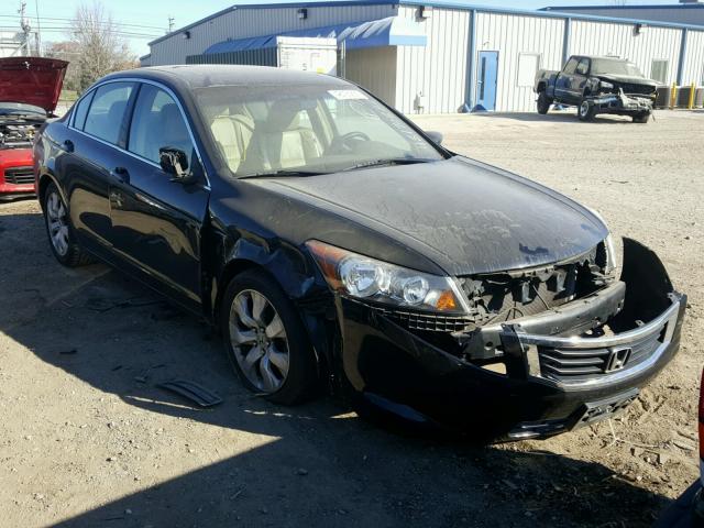 1HGCP26868A056923 - 2008 HONDA ACCORD EXL BLACK photo 1