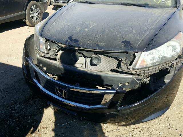 1HGCP26868A056923 - 2008 HONDA ACCORD EXL BLACK photo 9