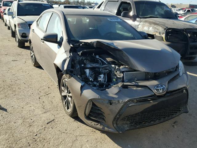 2T1BURHE7HC764852 - 2017 TOYOTA COROLLA L GRAY photo 1