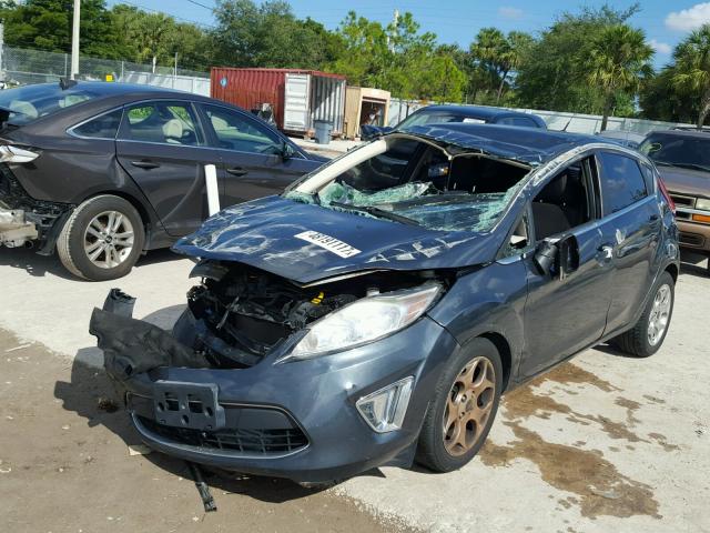 3FADP4FJ3BM179130 - 2011 FORD FIESTA SES BLUE photo 2