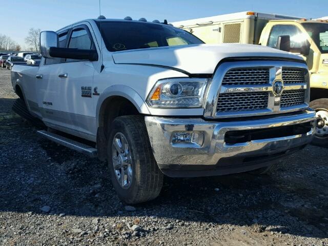 3C63R3JL3EG171932 - 2014 DODGE 3500 LARAM WHITE photo 1