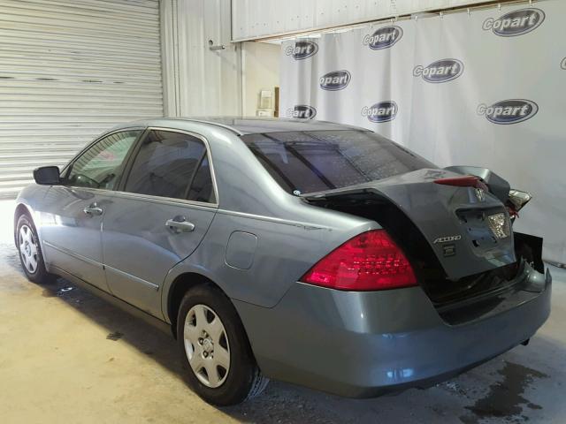 1HGCM56467A088048 - 2007 HONDA ACCORD LX GRAY photo 3