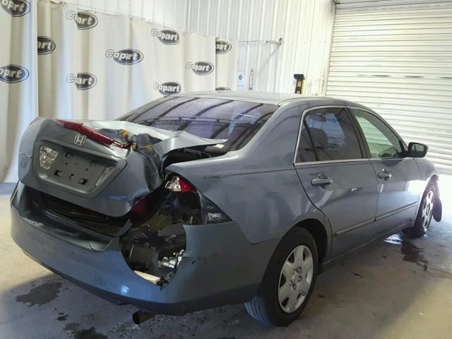 1HGCM56467A088048 - 2007 HONDA ACCORD LX GRAY photo 4