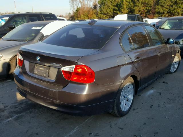 WBAVB13506KR56523 - 2006 BMW 325 I CHARCOAL photo 4