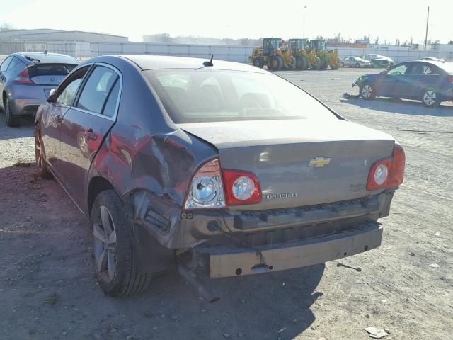 1G1ZC5E11BF326461 - 2011 CHEVROLET MALIBU 1LT GRAY photo 3