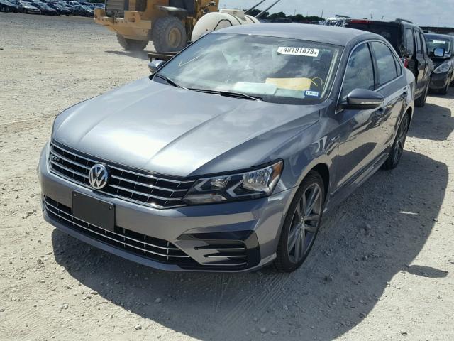 1VWDT7A30HC032982 - 2017 VOLKSWAGEN PASSAT R-L GRAY photo 2