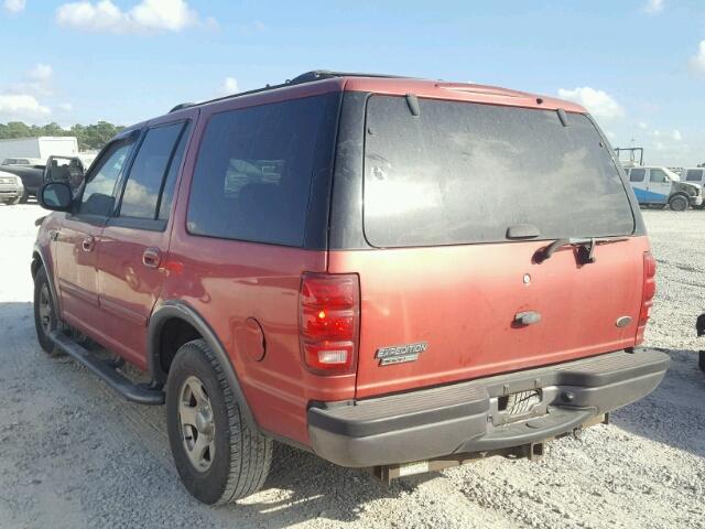 1FMRU17L8XLC15230 - 1999 FORD EXPEDITION RED photo 3