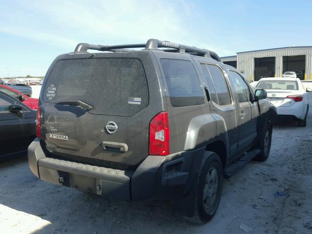 5N1AN08U26C502606 - 2006 NISSAN XTERRA OFF BLACK photo 4