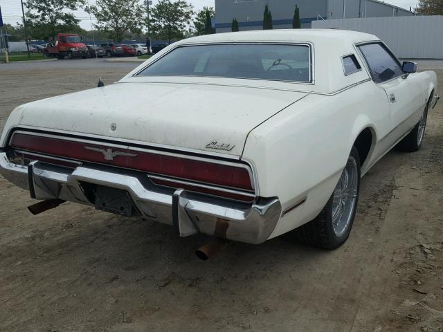 3Y87A114735 - 1973 FORD THUNDERBIR WHITE photo 4