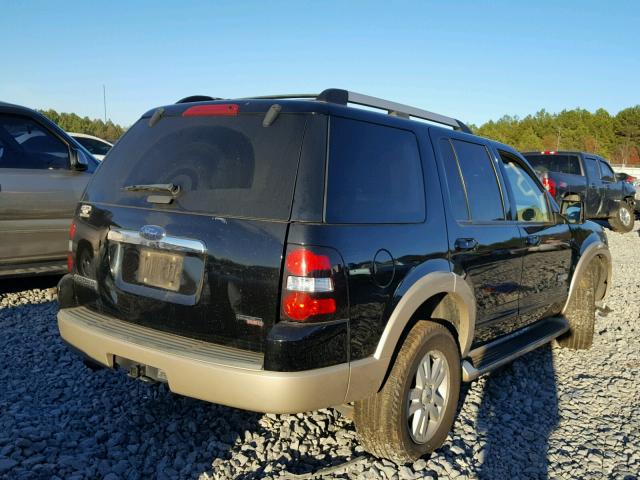 1FMEU64E76UA51351 - 2006 FORD EXPLORER E BLACK photo 4