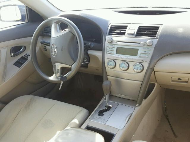 4T1BE46K49U346094 - 2009 TOYOTA CAMRY BASE BLUE photo 9