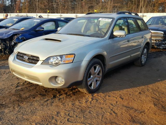 4S4BP67C154387063 - 2005 SUBARU LEGACY OUT BEIGE photo 2