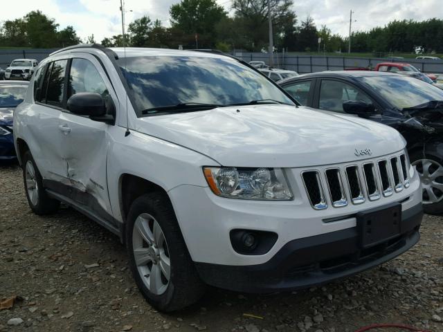 1J4NF1FBXBD183299 - 2011 JEEP COMPASS SP WHITE photo 1